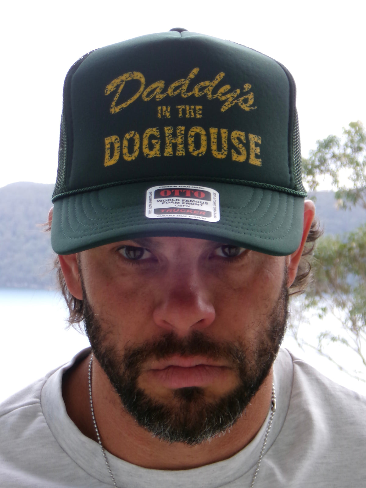 Daddy's in the Dog House Trucker Hat