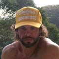 Daddy's in the Dog House Trucker Cap - Gold