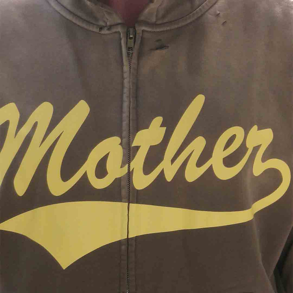 Mother Zip Hoodie - Olive